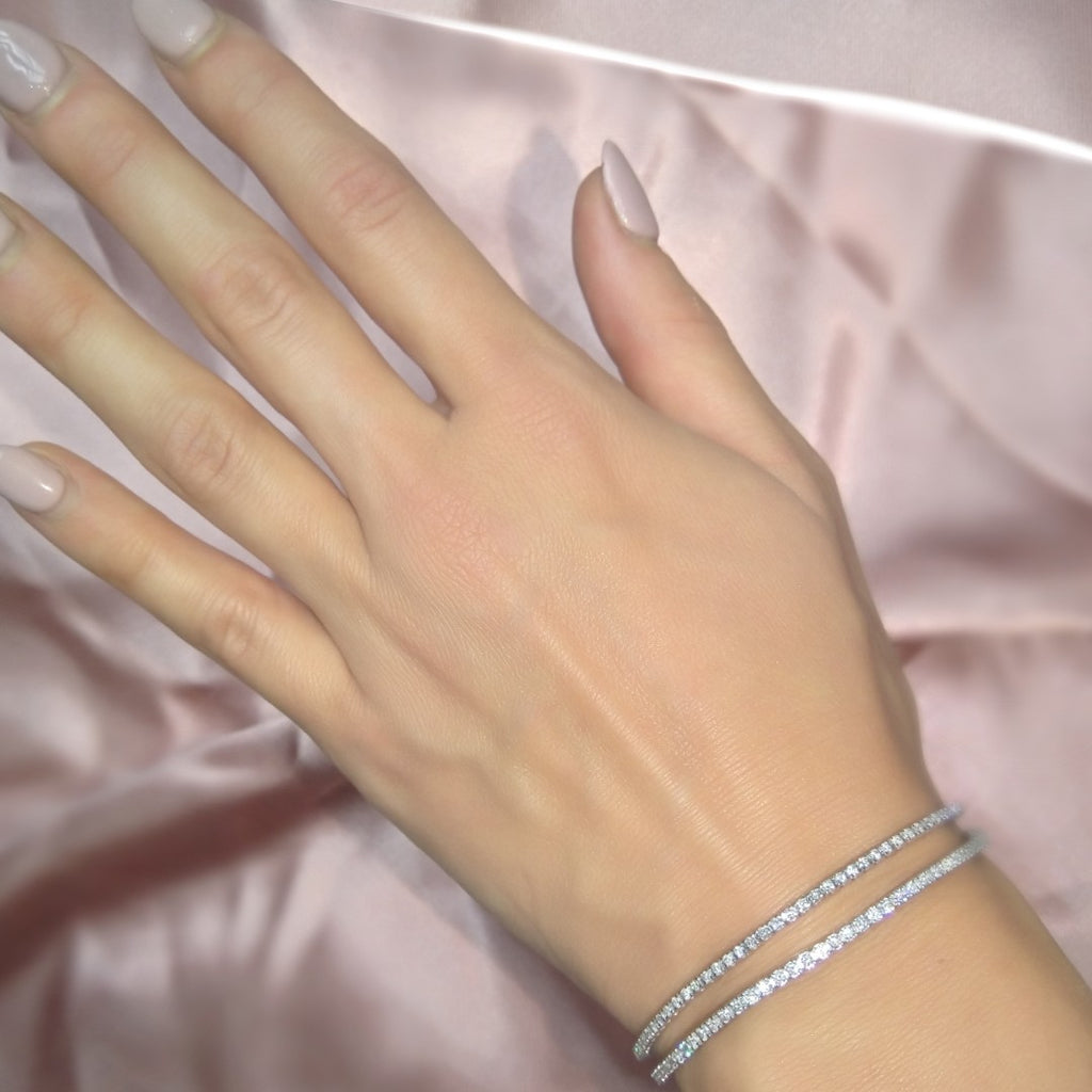 Lab Grown Diamond Tennis Bracelet Hyde Park Design