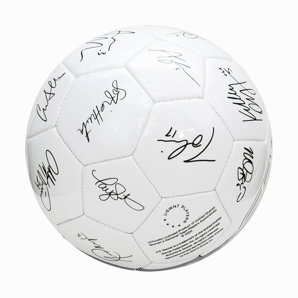 U S Soccer Uswnt Player Signature Soccer Ball By Icon Sports