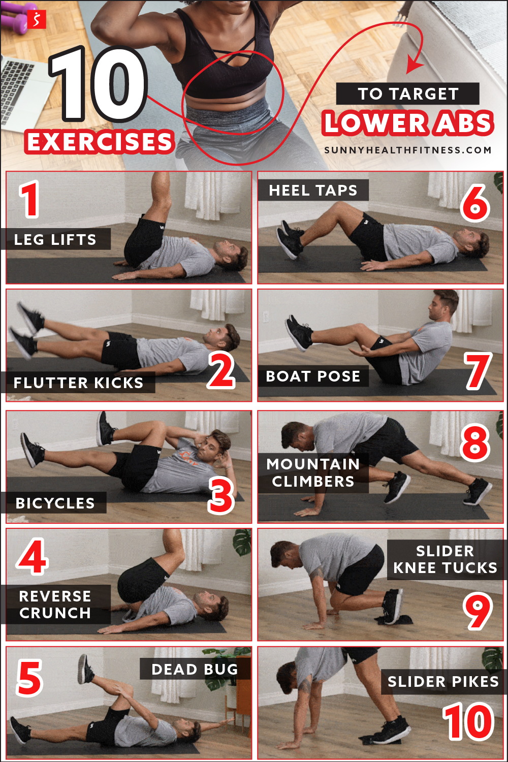 Best Lower Abs Workouts To Exercise Your Core