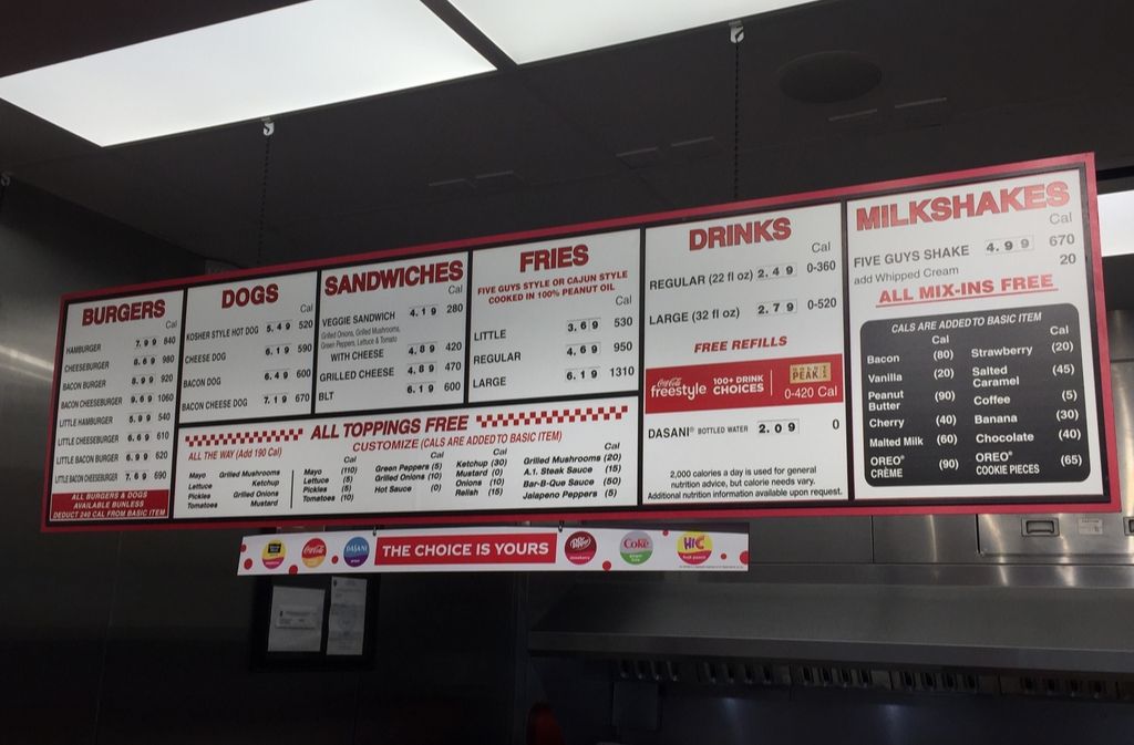 Keto At Five Guys 5 Easy Steps To Ordering Low Carb Meal Combos
