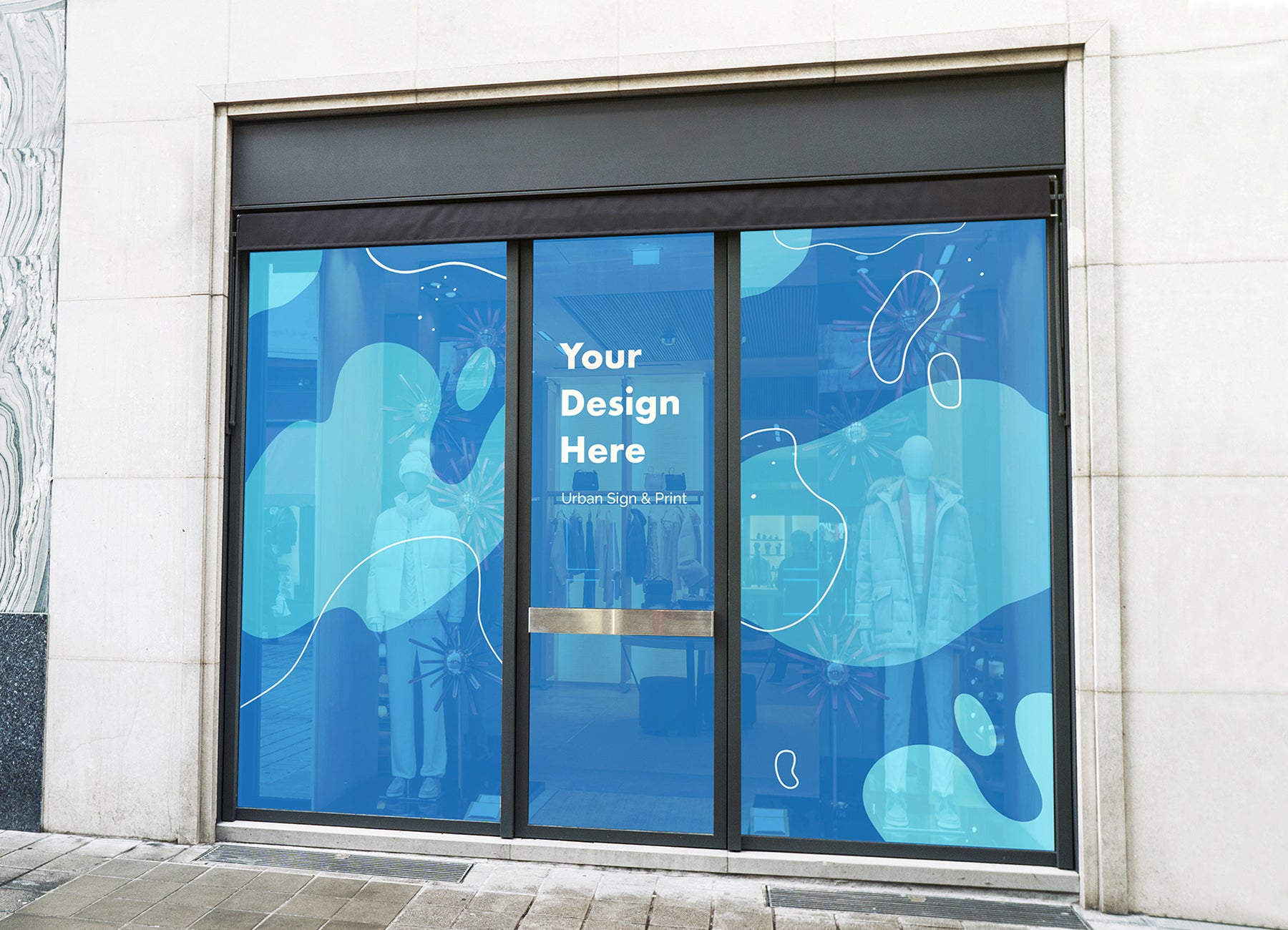 Clear Window Decals Best Price Urban Sign And Print
