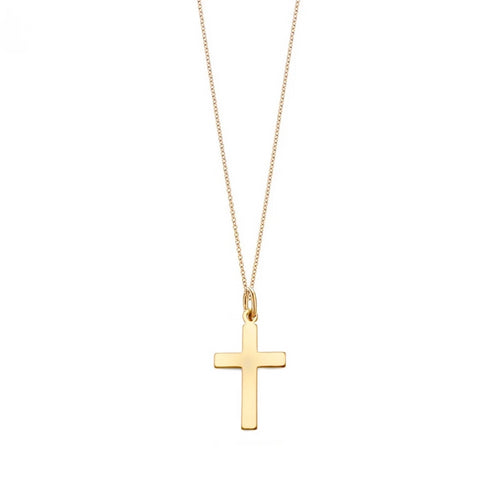 Golden Cross Necklace J Co Jewellery