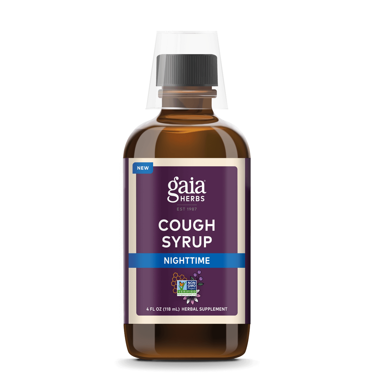 Cough Syrup Nighttime Gaia Herbs