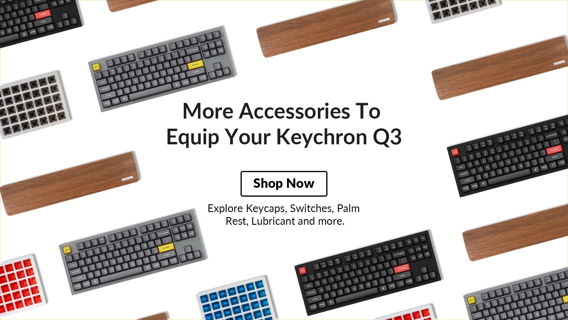 Keychron Q3 80% TKL Custom Mechanical Keyboard