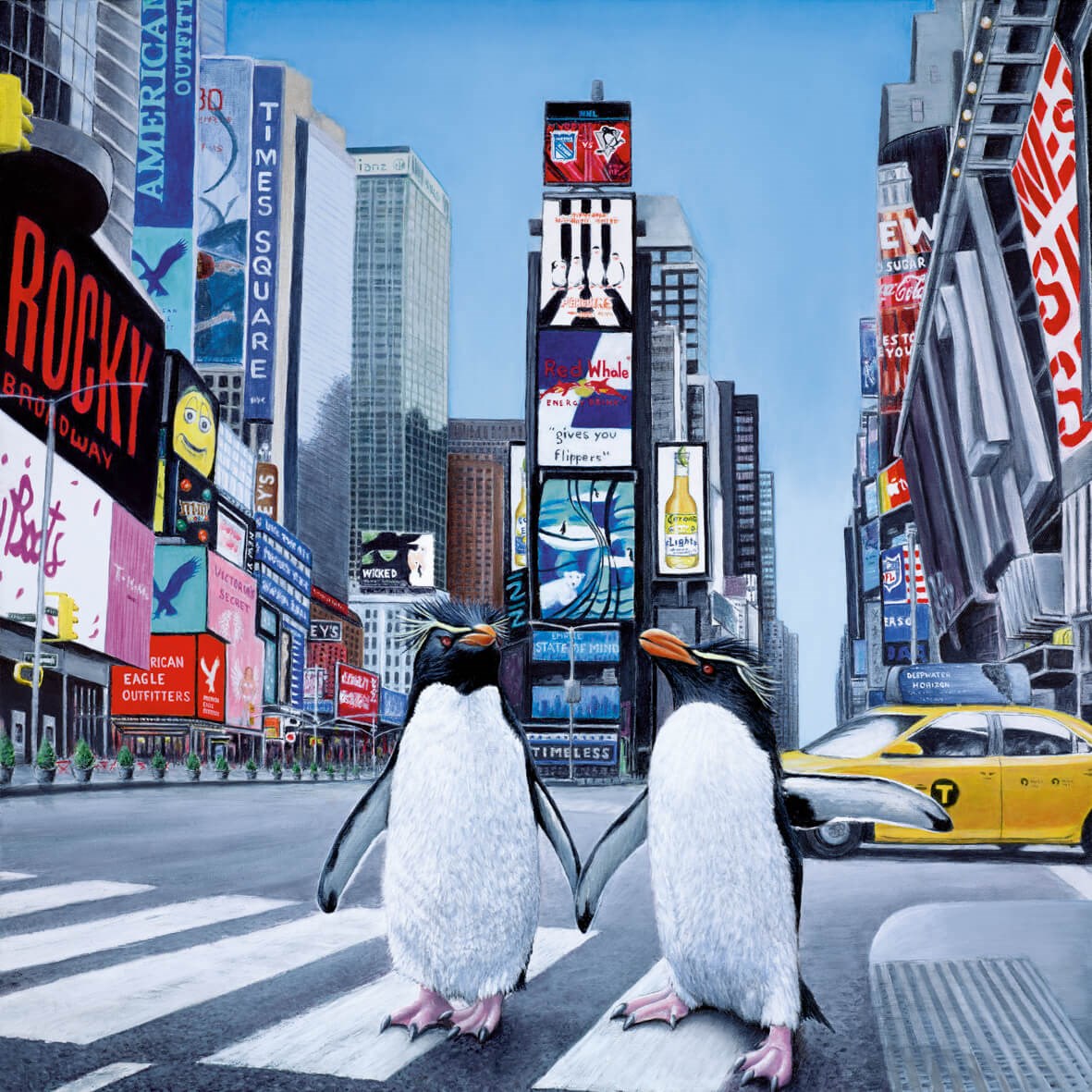 Steve Tandy New York Times Signed Limited Edition Canvas Free Uk Delivery The Rose Gallery