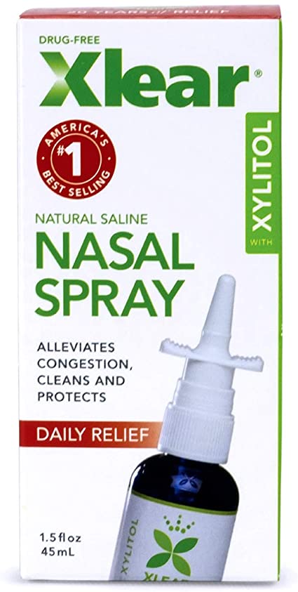 Xlear Natural Saline Nasal Spray 1 5 Fl Oz Side Effect Support Llc