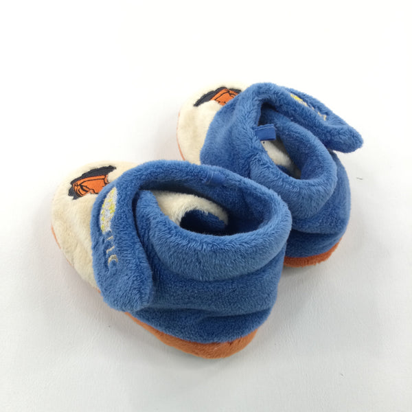 Athletic Blue Cream Orange Slipper Boots Boys Shoe Size 4 Katie S Kids Clothes