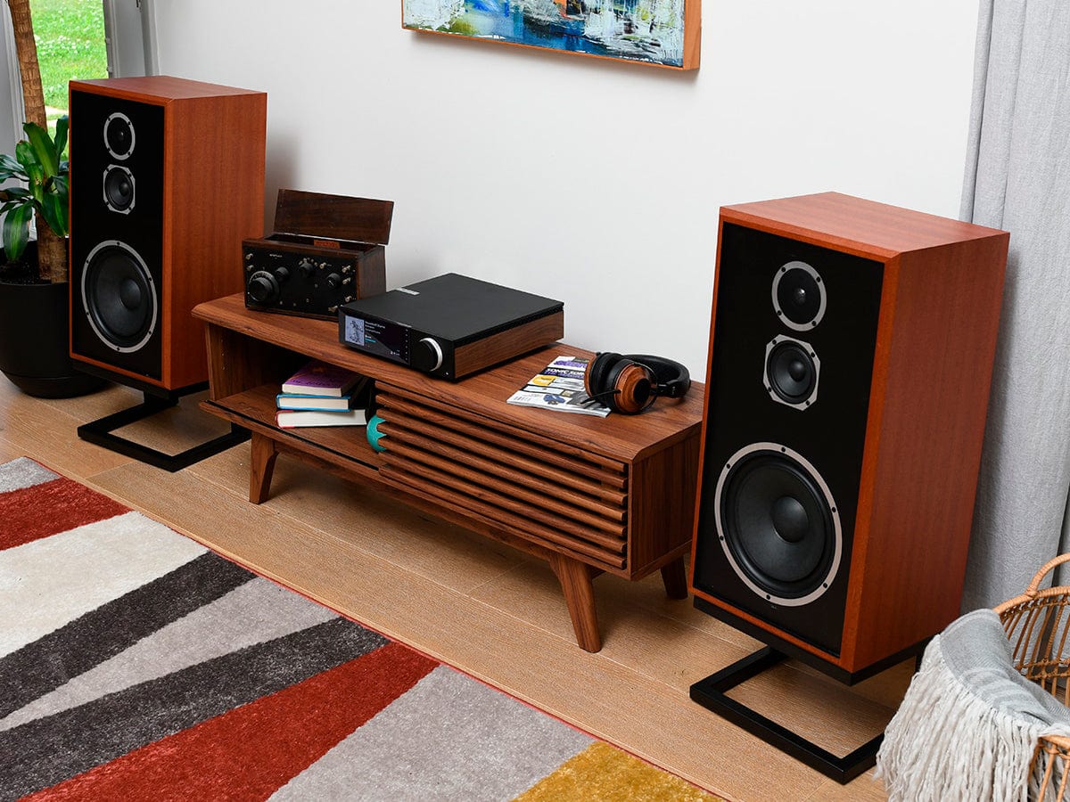 Klh Model Five 3 Way 10 Floorstanding Speakers Pair