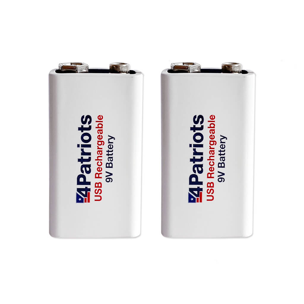 Usb Rechargeable 9v Battery Kit 4patriots