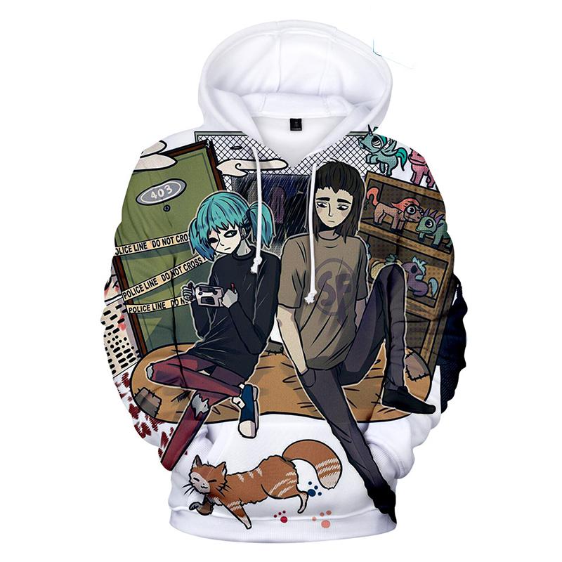 Sally Face Hoodies Sally Face Game Series Game Character Sally And L Hoodiesbuy