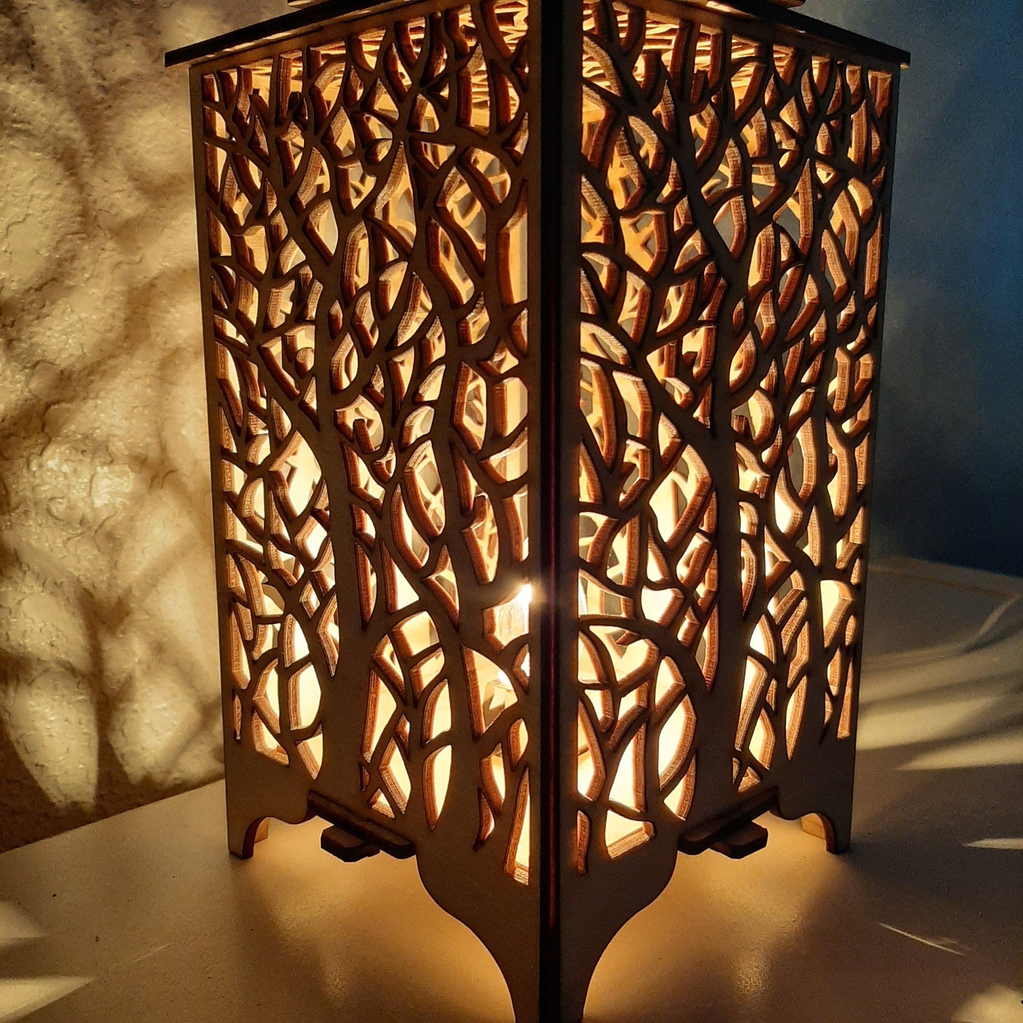 Arbor Wood Lamp Geolume