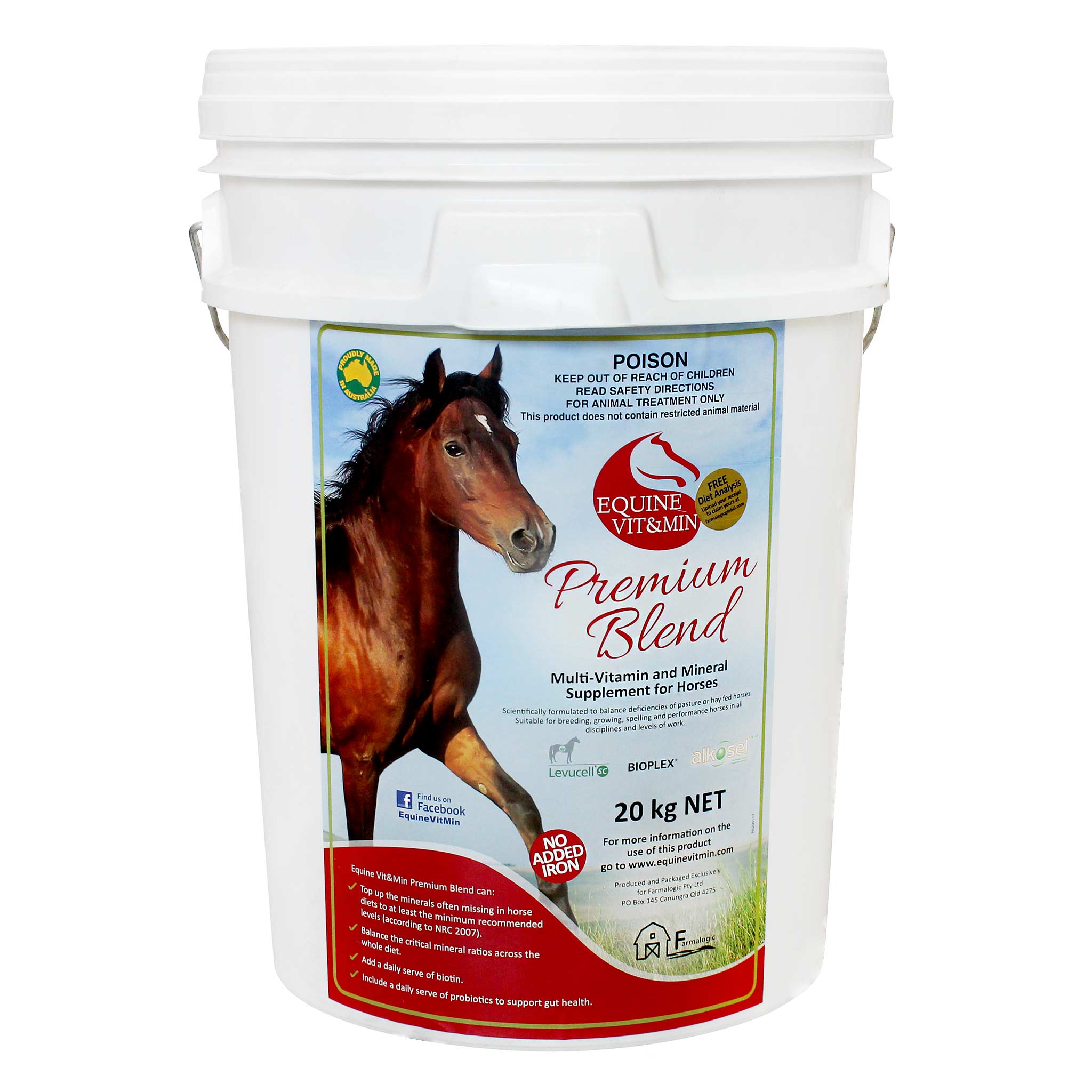 Equine Vit Min Premium Blend Vet N Pet Direct