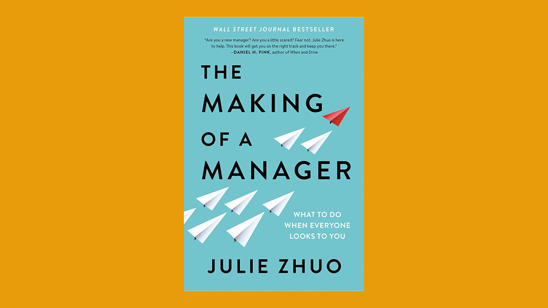 Book cover art for The Making of a Manager by Julie Zhou