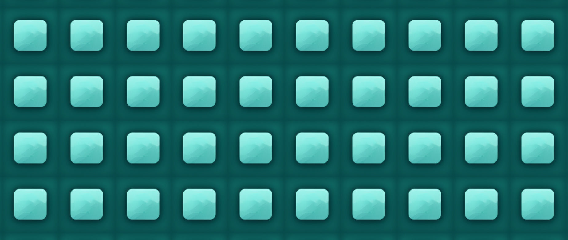 4 rows of repeating teal colored squares: best task management apps