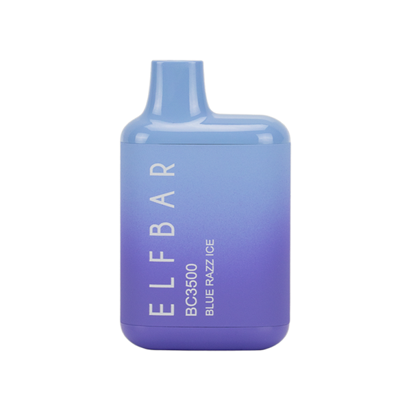 Elf Bar Bc3500 Blue Razz Ice Disposable Vape Mi One Brands
