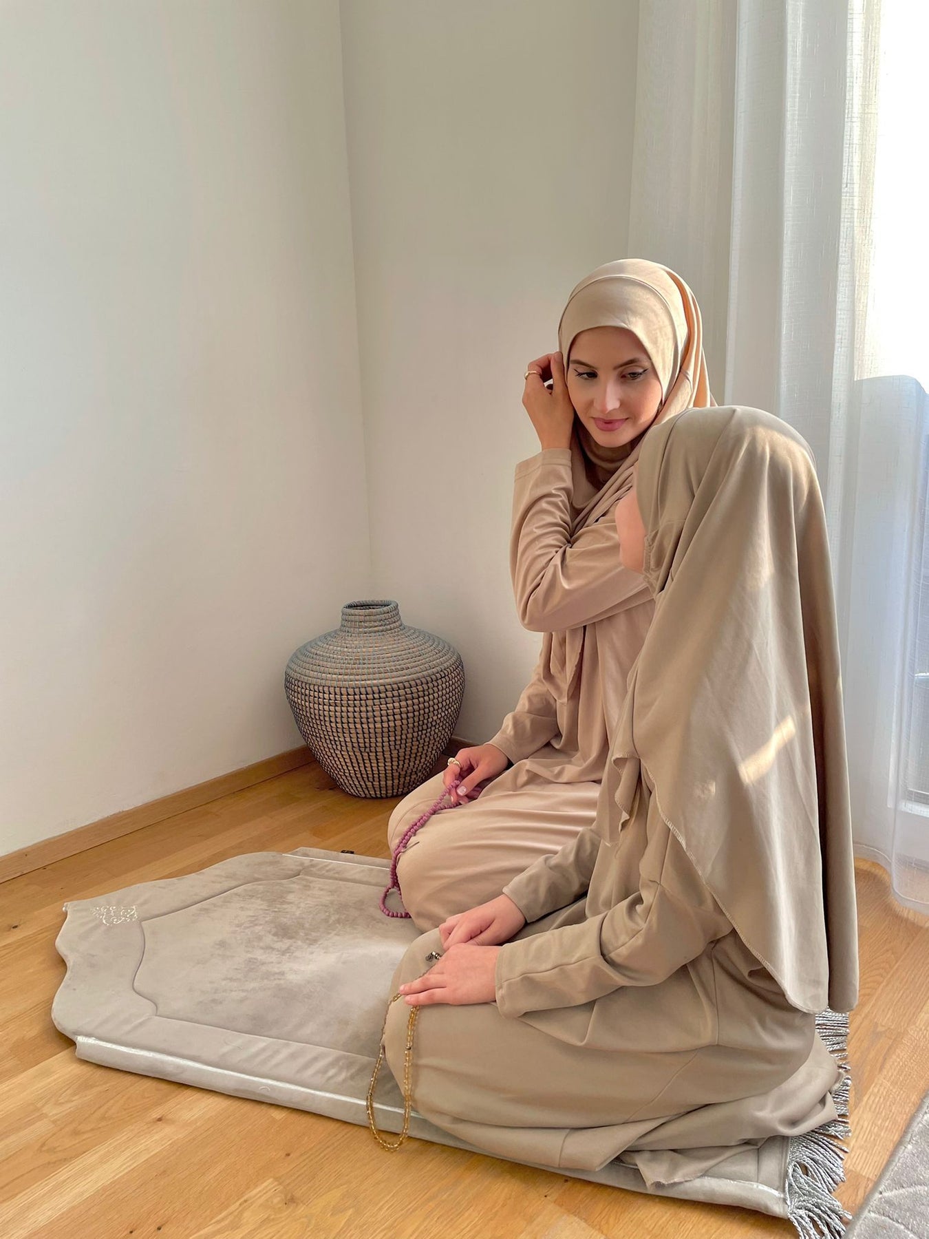 Robe De Priere En Soie De Medine My Sajada