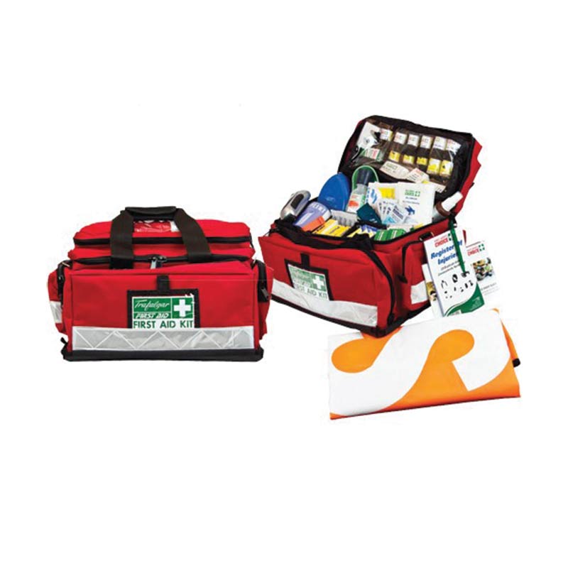 National First Aid Kit Large Portable Soft Case Trafalgar First Aid