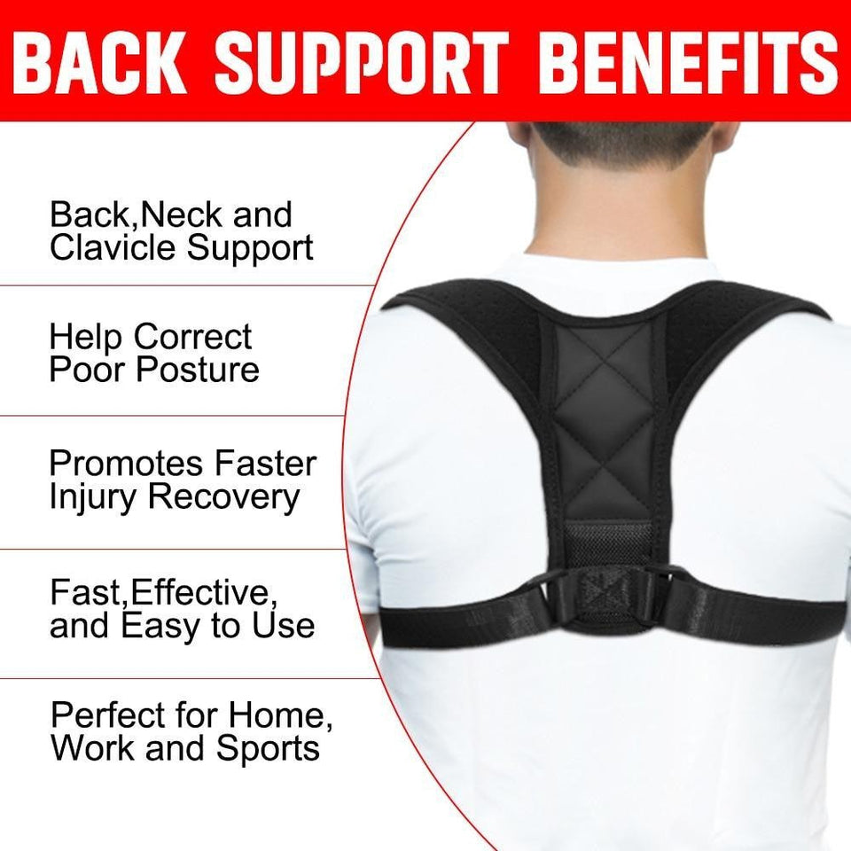 Truefit Posture Corrector Adjustable Lumbar Brace Support Belt Peekwise