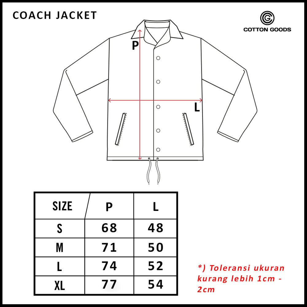 Size Chart Cotton Goods