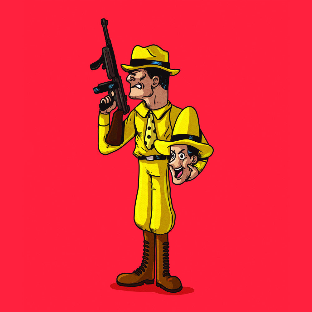 Alex Solis Man In The Yellow Hat Unmasked Print Gallery1988