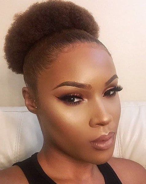 Quick Easy Hairstyles For Natural Short Black Hair Natural Girl Wigs