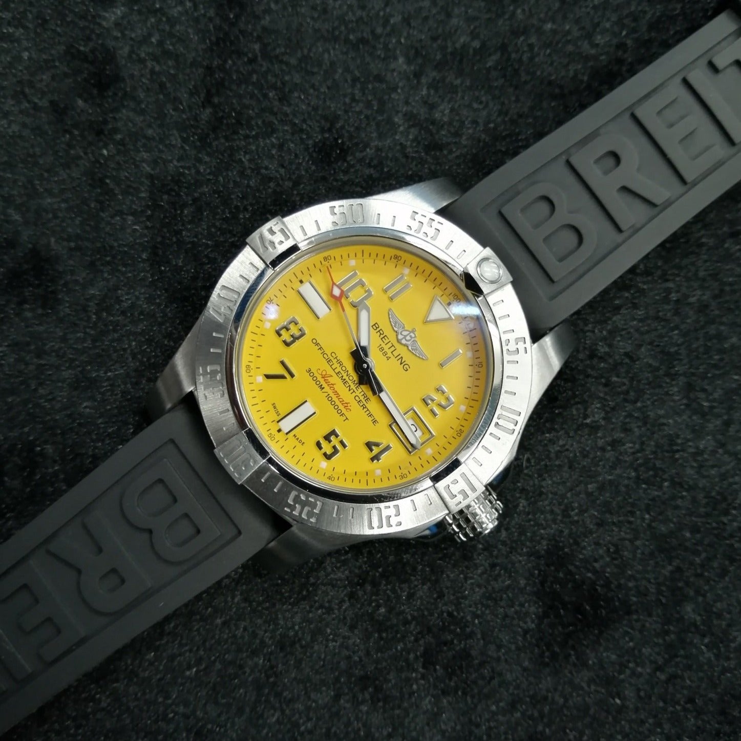 Breitling 1884 Rubber Strap