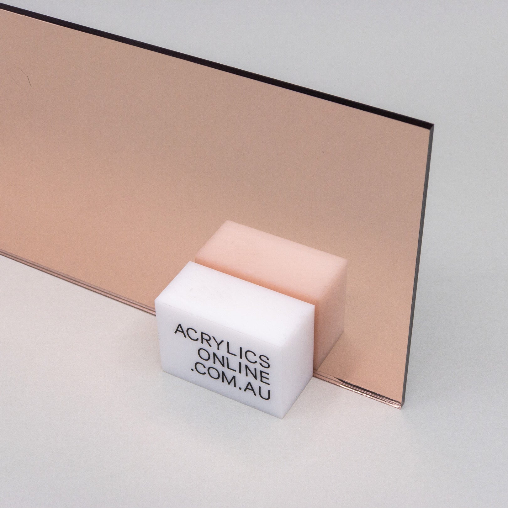 Rose Gold Mirror Acrylic Sheet Acrylics Online Acrylic Products And Custom Acrylic Services