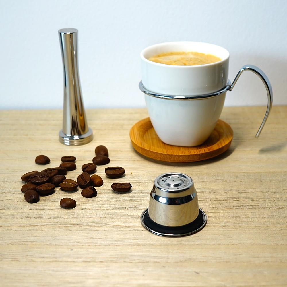 Capsule Nespresso Reutilisable Inox Reuseit Zero Dechet