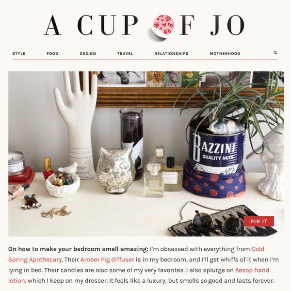Cold Spring Apothecary Journal Tagged Cup Of Jo