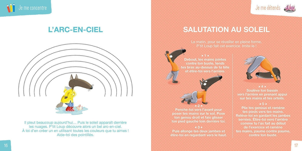 Mon Grand Livre Du Calme Avec P Tit Loup Papeterie Enfant Auzou 8 95 Chez Graffiti Graffiti