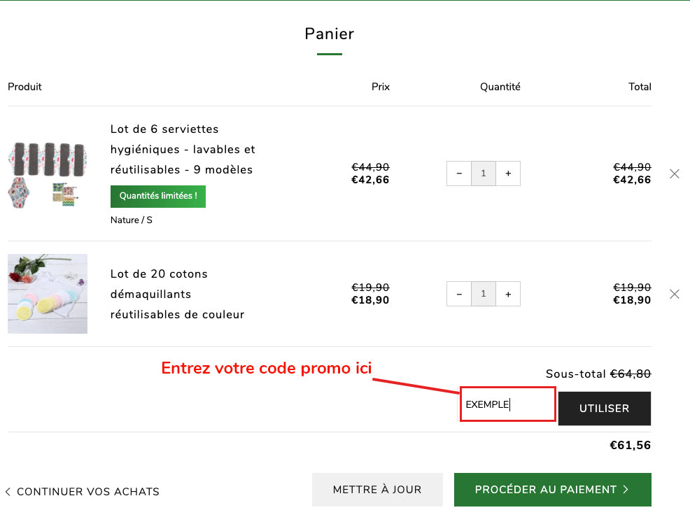 Comment Utiliser Un Code Promo La Maison Du Bambou