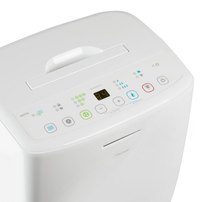 Heating Cooling Air Ecoair Arion 26 Litre Powerful Ultra Low Energy Efficient Dehumidifier Laundry Indoor Air Quality Fans