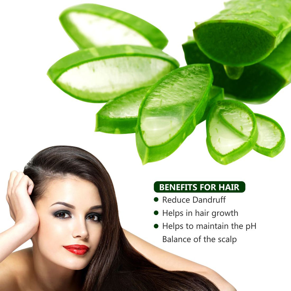 Aloe Vera Gel For Face And Hair La Organo