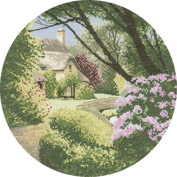Secret Garden Cross Stitch Kit John Clayton Circles Heritage Crafts Sew Inspiring Uk