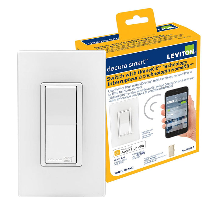 Leviton Decora Smart Switch With Homekit Technology Model Dh15s701 Orka