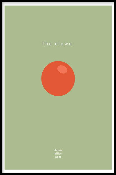 Kantoor Wanddecoratie Van The Clown Online Bestellen Walljar Com