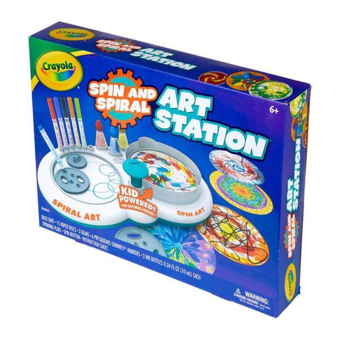 Crayola Spin Spiral Art Station Toycra
