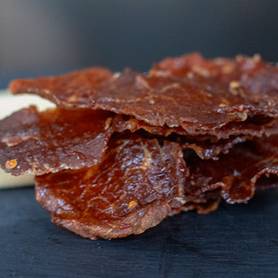 Honey Glazed Sriracha Beef Chips Www Vethsbeefjerky Com Salt Lake City Uath Veth S Beef Jerky