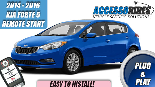 Kia Forte 5 Plug Play Remote Start Kit 2014 2016 Push Start Only Accessorides