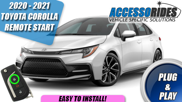 Remote Start For Toyota Corolla Plug Play 2020 2021 2022 Key Start Accessorides