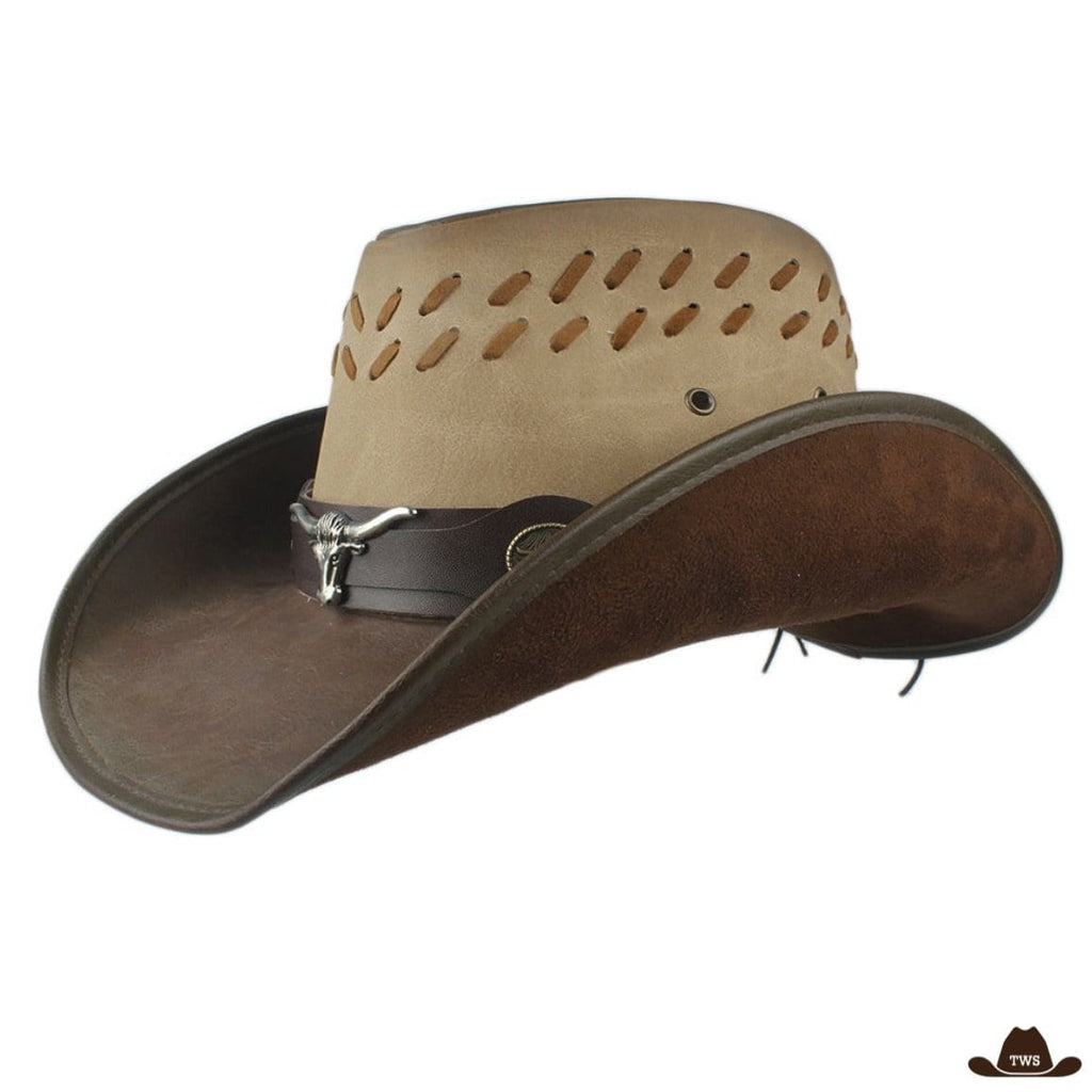 Chapeau De Cowboy Homme Cuir The Western Shop