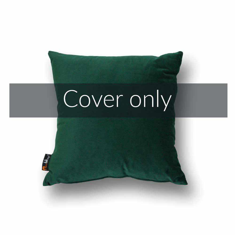 Velvet Cushion Cover Forest Green 40 X 40 Cm Merowings