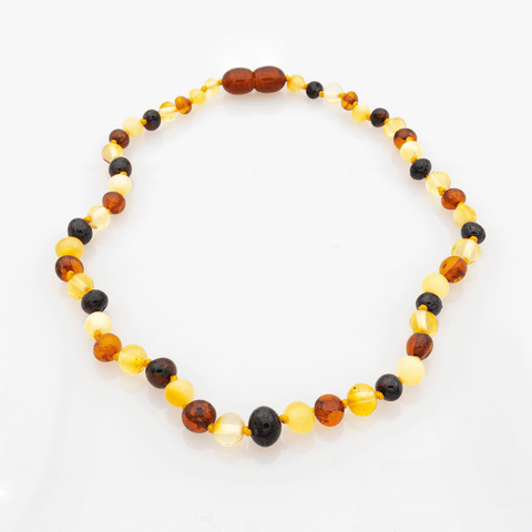 Collier Ambre Bebe Perles Baroques Multicolore Gemio Ch