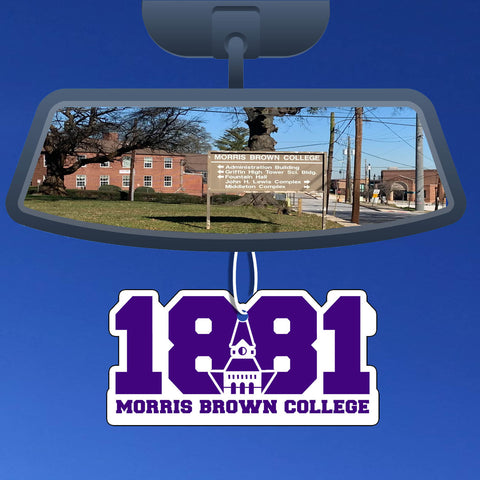 1881 Morris Brown College Car Air Freshener Tee Infusions