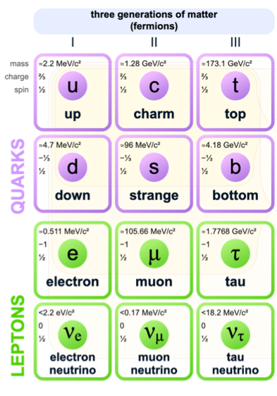 Standard Model Of Matter Hsc Physics Science Ready