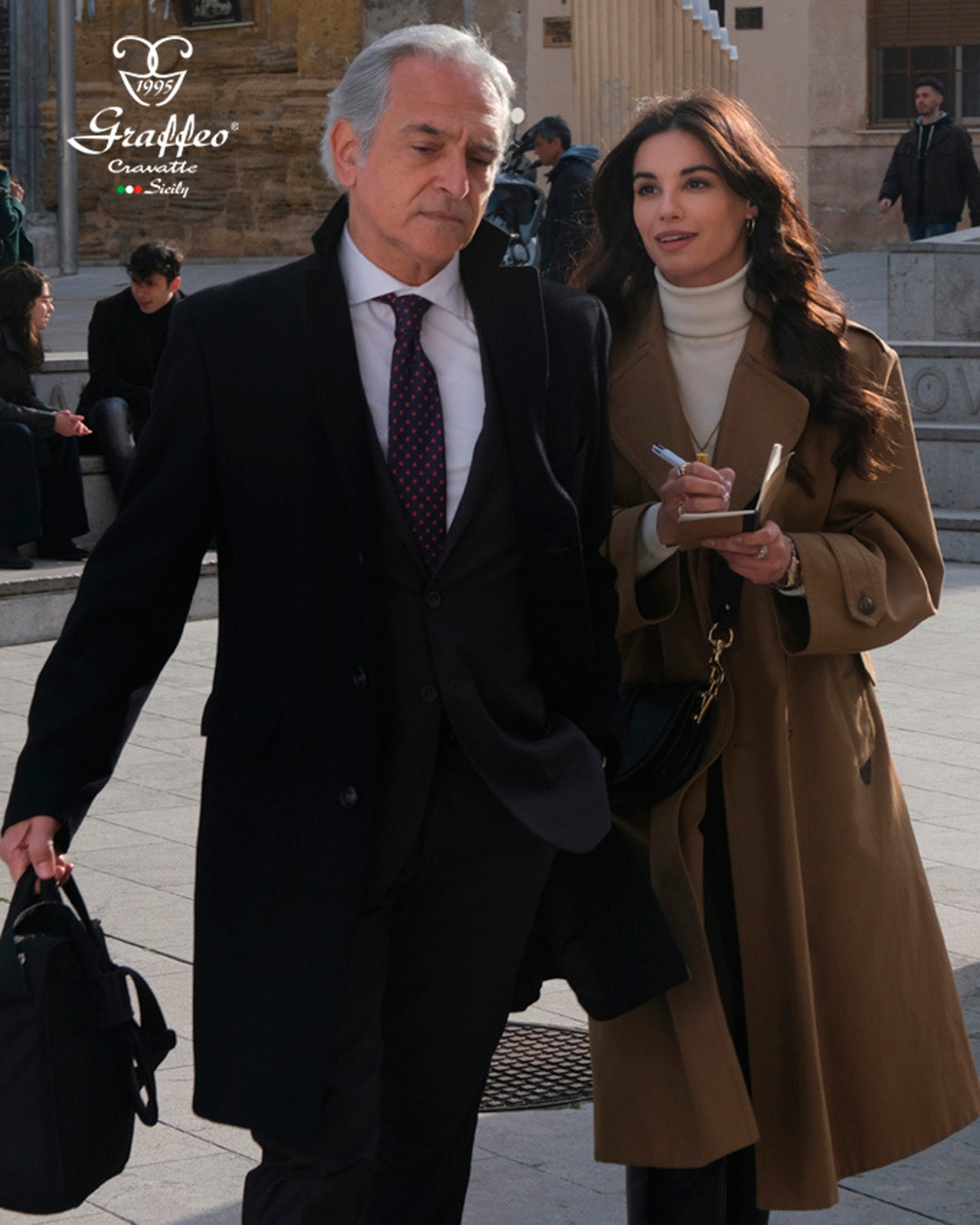 Viola Come Il Mare Graffeo Cravatte