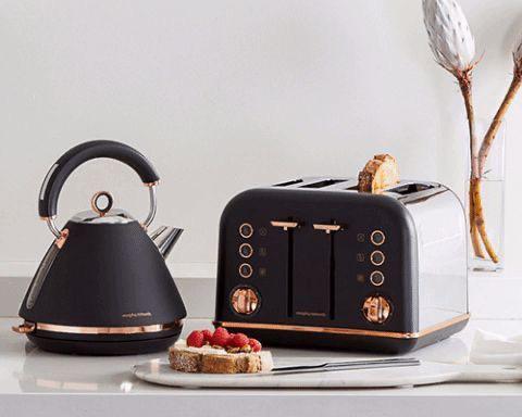 Accents Rose Gold Kettle And Toaster Pack