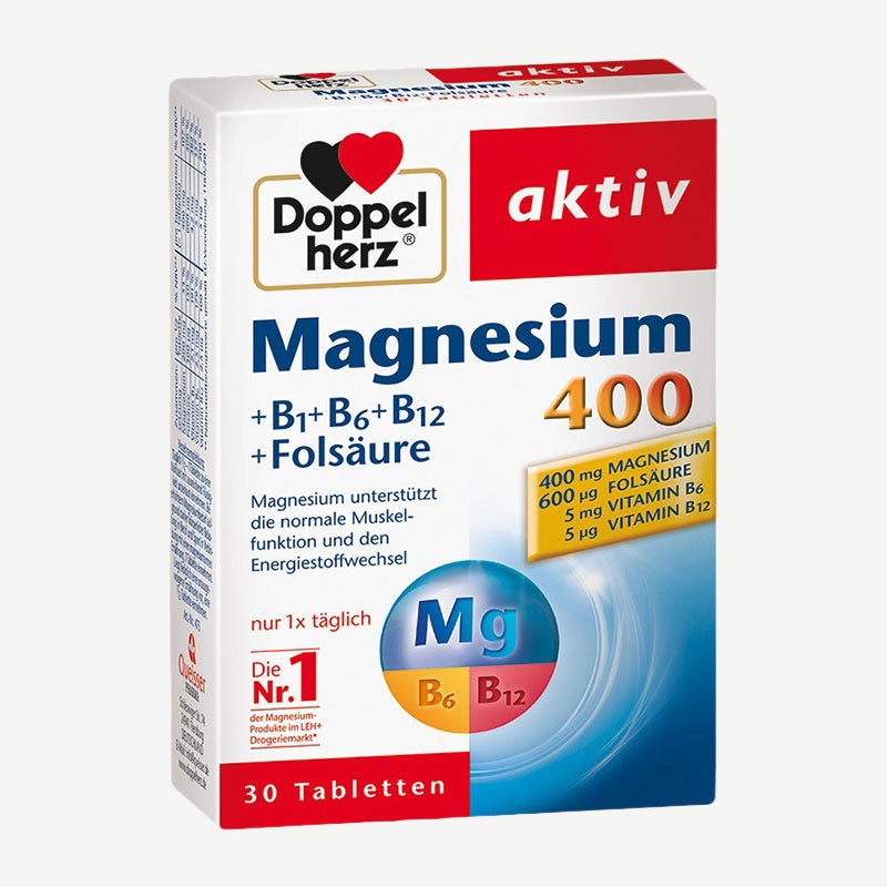 Doppelherz Magnesium 400 Vitamin B1 B6 B12 Kaufen Nu3