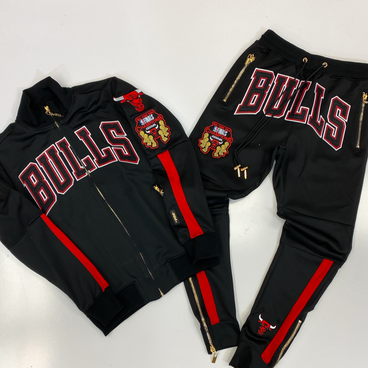 Pro Max Chicago Bulls Team Wordmark Tracksuit Major Key Clothing Shop