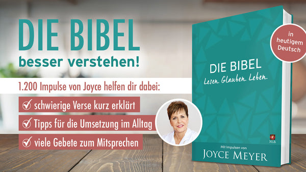 Die Bibel Mit Impulsen Von Joyce Meyer Joyce Meyer Ministries Deutschland